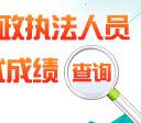湖北省行政执法资格证考试成绩查询官方版