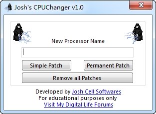 CPU型号修改器CPUChanger