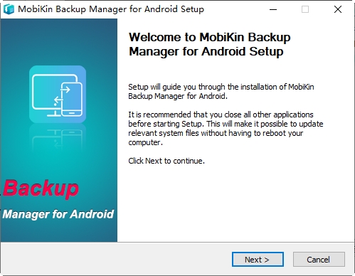 安卓数据备份工具MobiKin Backup Manager for Android